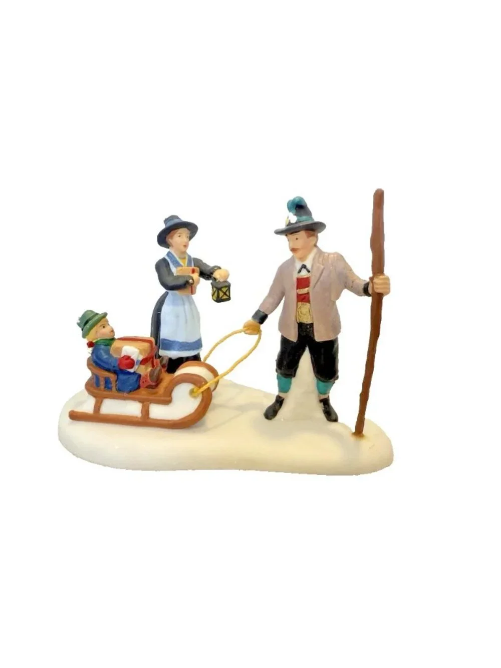 Dept 56 2008 Alpine Village Sharing An Alpine Christmas 806284 MIB